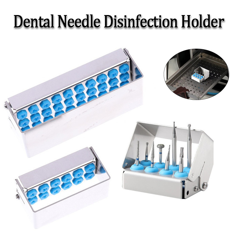 Autoclave Sterilizer Dental - 8/12/30 Holes Dental Burs Holder Implant