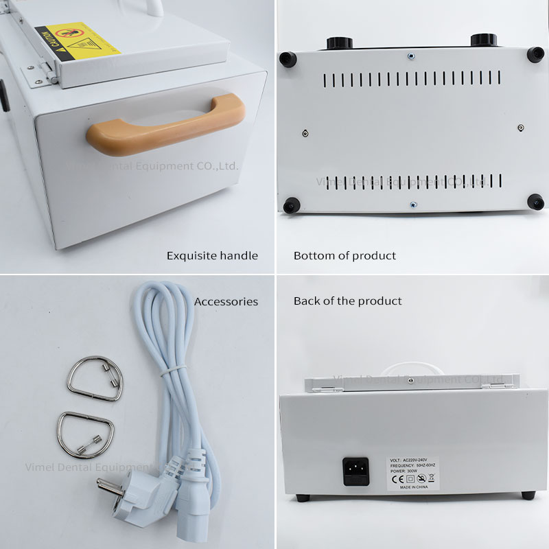 Autoclave Sterilizer Dental - Portable Sterilization Box Professional Mini Dry
