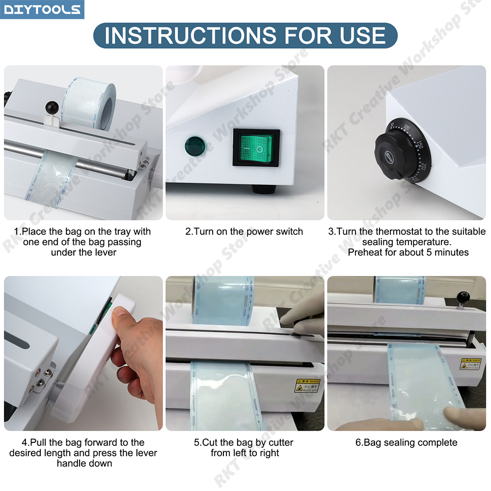 Heat Sealing Machine Steriliza - Autoclave Sterilizer Dental recension och pris