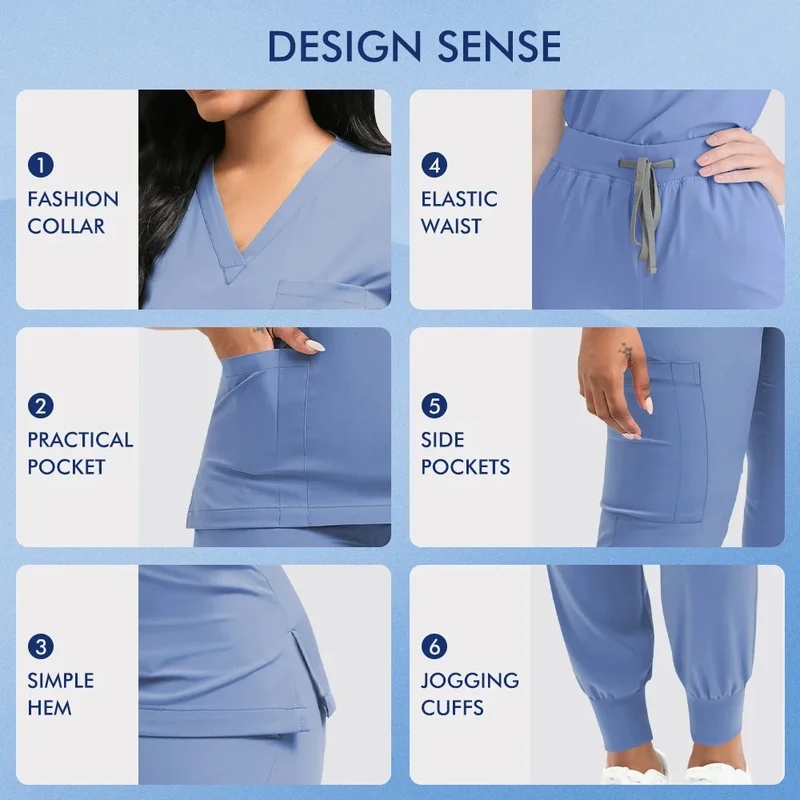 COSWomen Medical Scrubs Set Nu - Medical Lab Units recension och pris