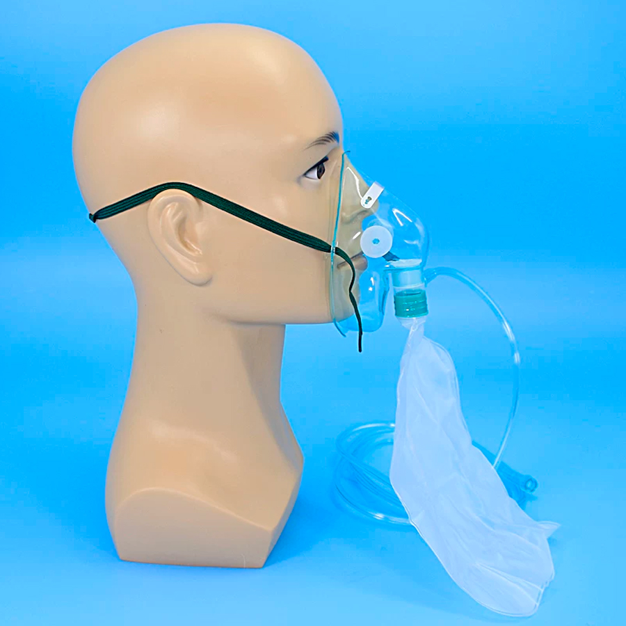 5-10Pcs Disposable Adult High  - Oxygen Mask Non-Rebreather recension och pris