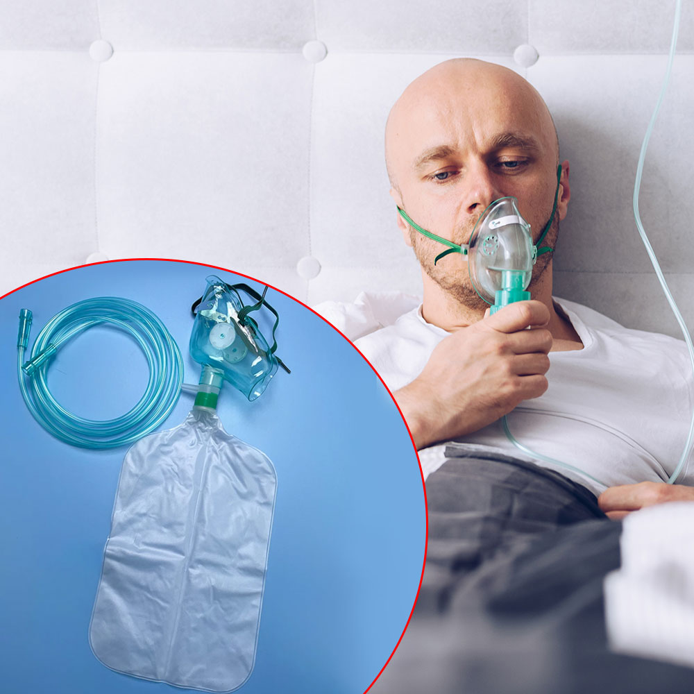 1-10Pcs Adult High Concentrati - Oxygen Mask Non-Rebreather recension och pris